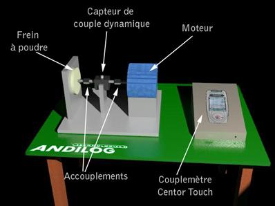 Système de mesure du couple dynamique