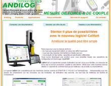 Le Stentor II avec le nouveau logiciel Califort.