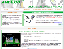 Newsletter mars 2013 - Special mesure de couple.