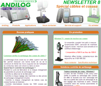Newsletter Octobre 2010 - Spécial câbles et cosses.