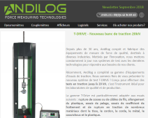 T-DRIVE - Nouveau banc de traction 20kN.